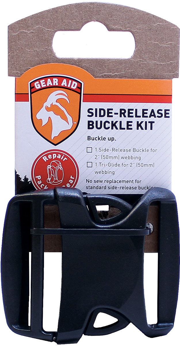 GEAR AID Dual Adjust Buckle Kit 1.5 Inch for Outdoor Gear and Equipment