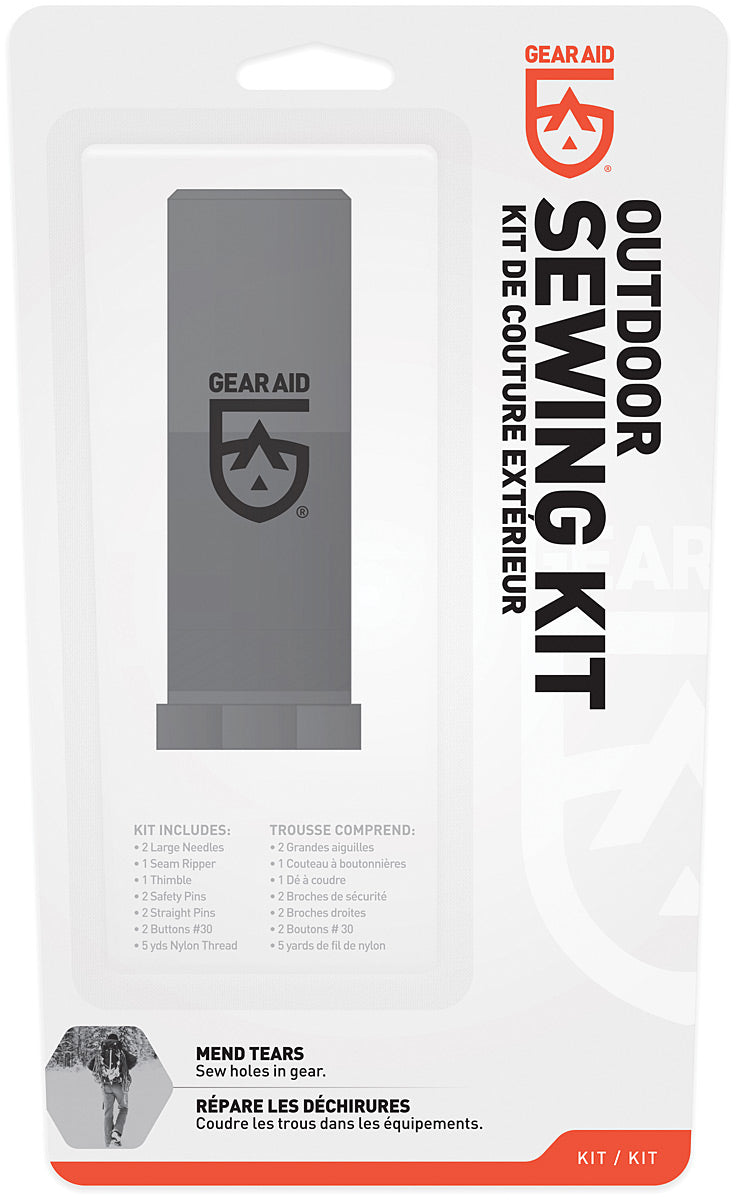 Gear Aid Outdoor Sewing Kit 118026 – Repair Kit for Camping and Outdoor Gear