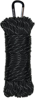GEAR AID 550 Paracord 100 ft Black with Reflective Strands