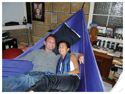 Hammock Bliss Double Blu/Purpl