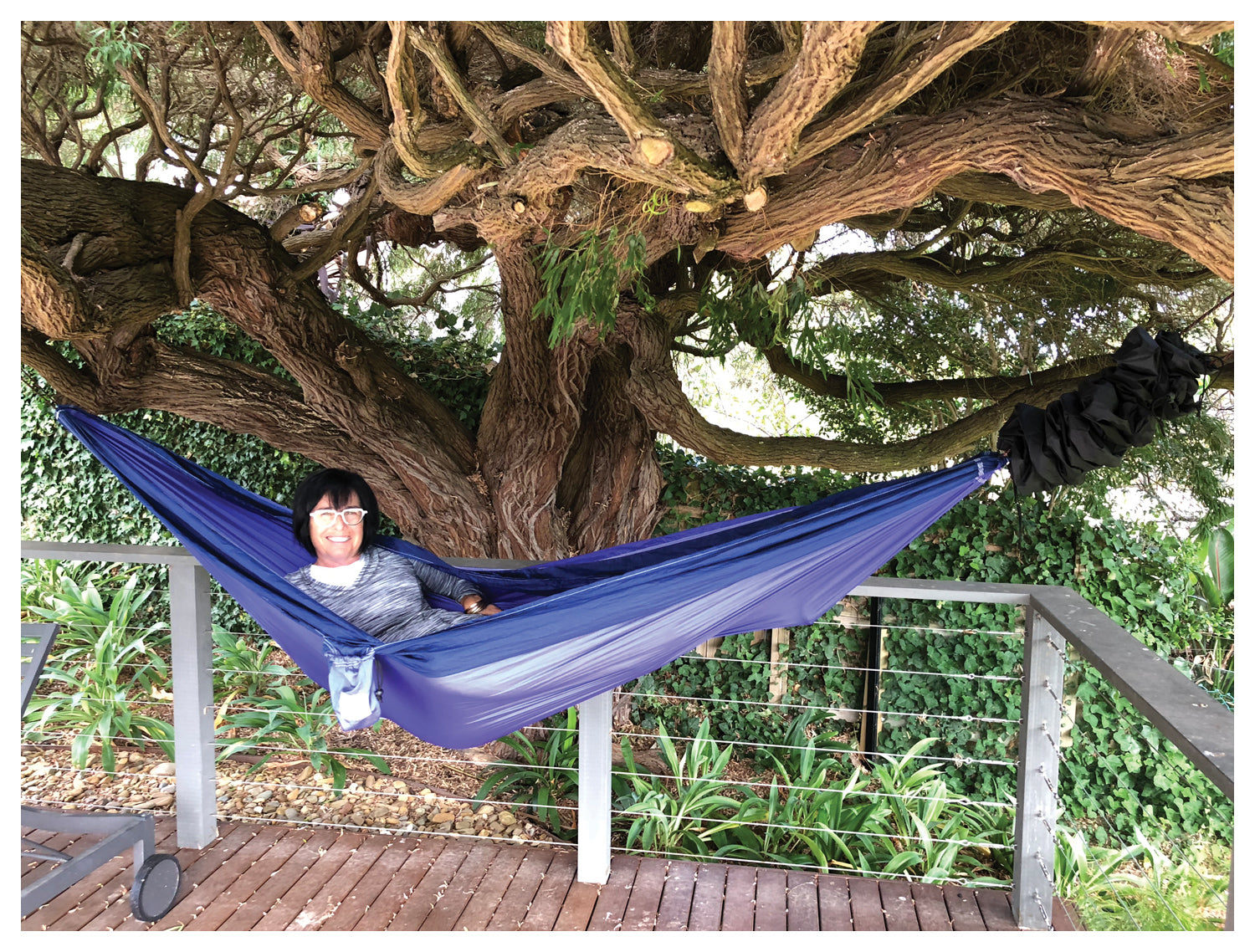 Hammock Bliss Double Blu/Purpl