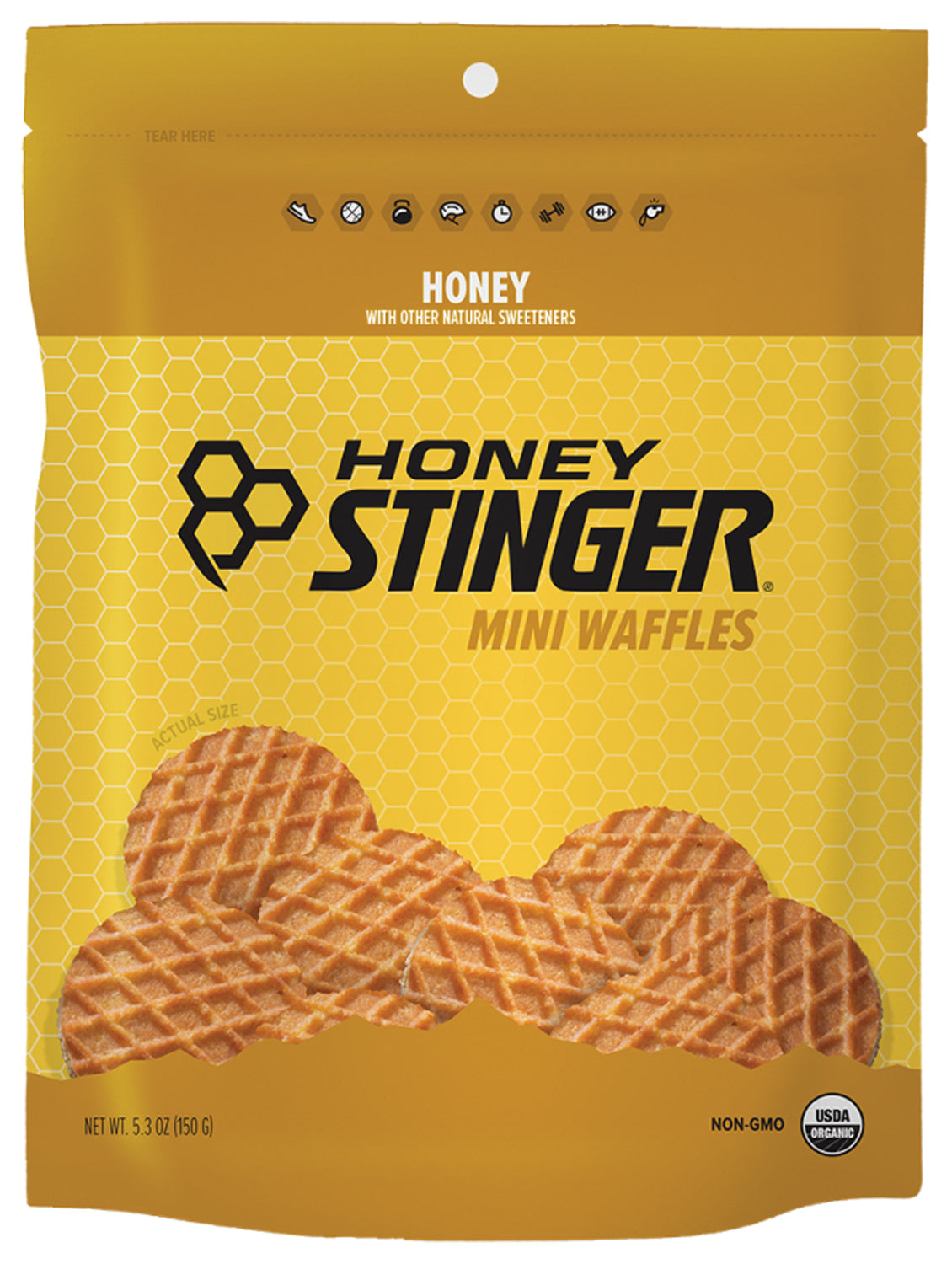 Mini Waffles Honey