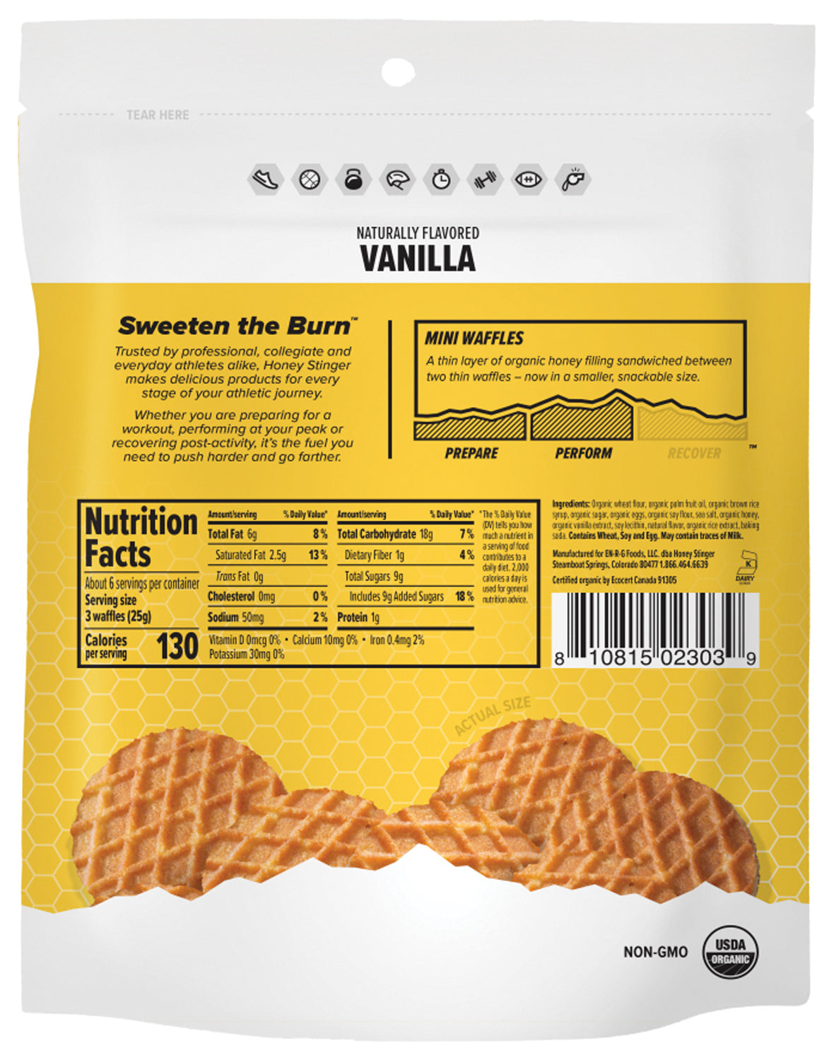 Mini Waffles Vanilla
