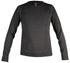 Hot Chillys Bi Ply Crew Kids Black X-Small - Thermal Base Layer for Children