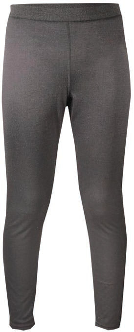 Hot Chillys Bi-Ply Bottom Kids Black Medium - Insulated Thermal Base Layer