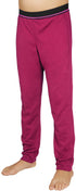 HOT CHILLYS Bi Ply Bottom Kids Cranberry Small Thermal Base Layer