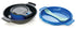 Humangear Gokit Delu X E Charcoal and Blue Portable Travel Set