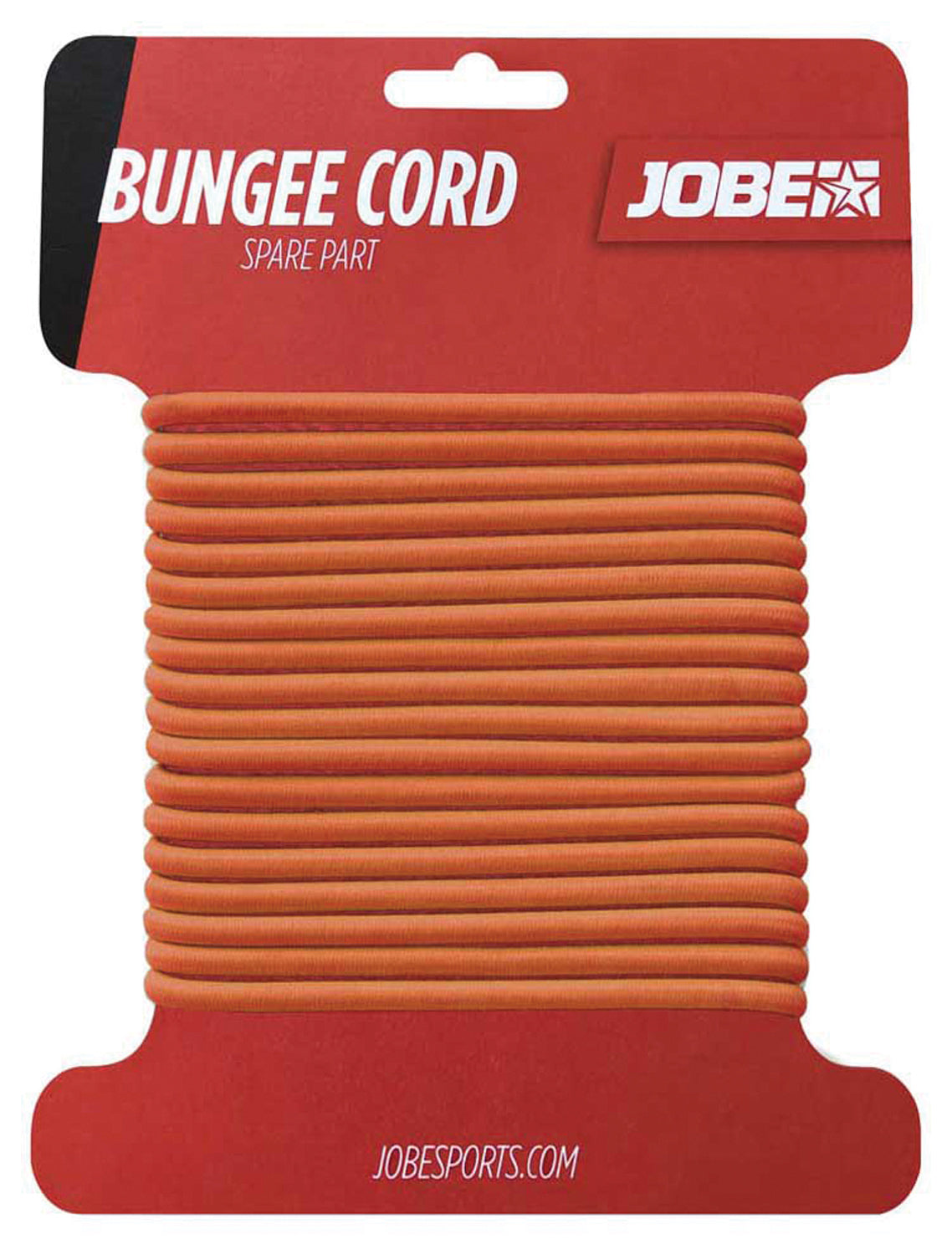 JOBE Sup Bungee Cord, 10 ft, Orange - Heavy-Duty Elastic Tie-Down for Stand-Up Paddleboards