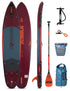 Jobe Adventure Duna SUP 11.6 Package - Inflatable Stand-Up Paddleboard for All Skill Levels