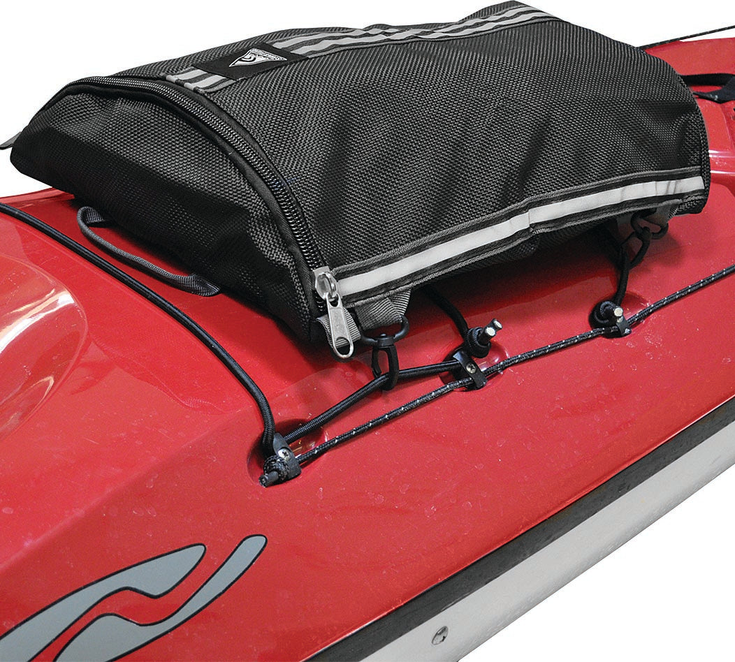Seattle Sports Mesh Deck Bag Black - Durable Marine Storage Solution