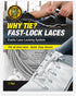 Why Tie Fast Lock Laces Gray