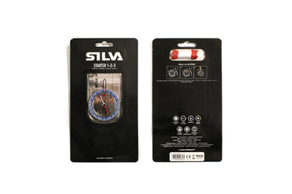 SILVA Starter 1 2 3 Compass - Ideal Navigation Tool for Beginners