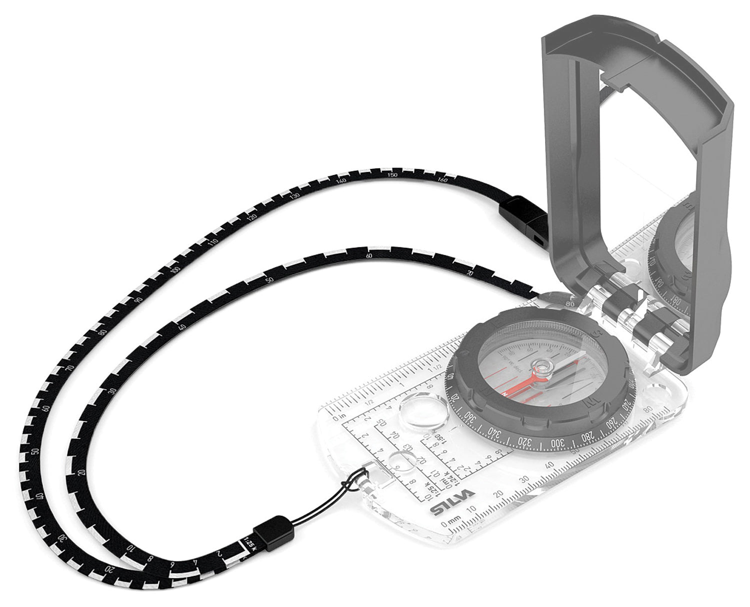SILVA Scale Lanyard W/O Declination - Essential Navigation Tool