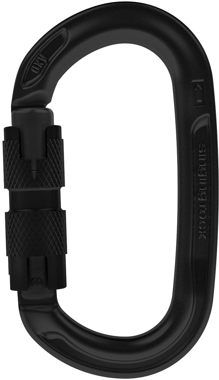 Singing Rock OXY Tl Black Climbing Harness with Adjustable Fit