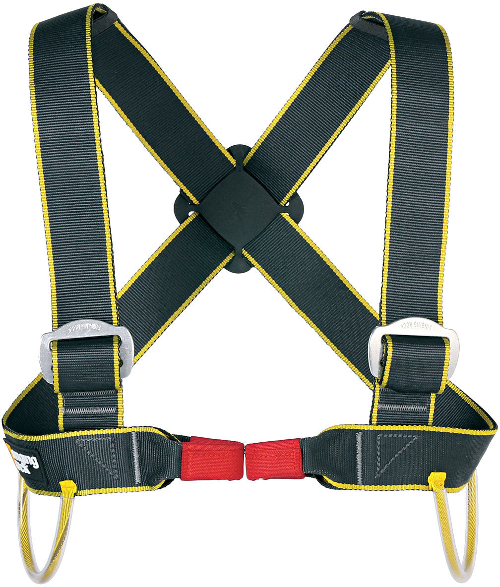 SINGING ROCK Aladin Nonpadded Chest Harness for Climbing and Rescue