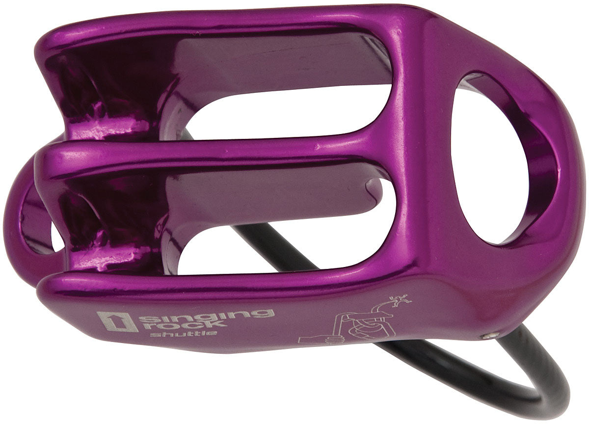 SINGING ROCK Shuttle Belay Device for Safe and Reliable Climbing Control