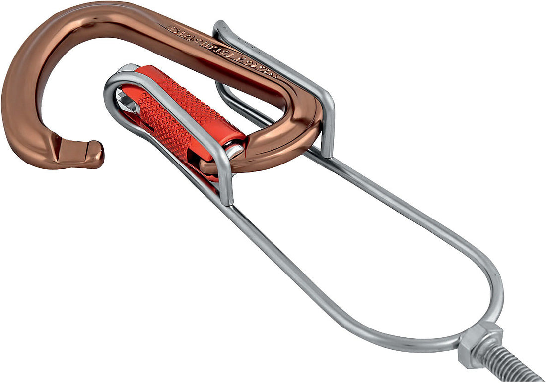 SINGING ROCK Head for Hypnos HMS Carabiner - Durable Steel Locking Screw Gate Climbing Gear