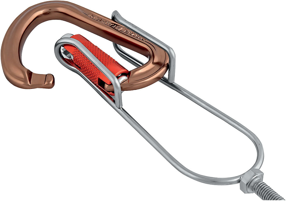 SINGING ROCK Head for Hypnos HMS Carabiner - Durable Steel Locking Screw Gate Climbing Gear