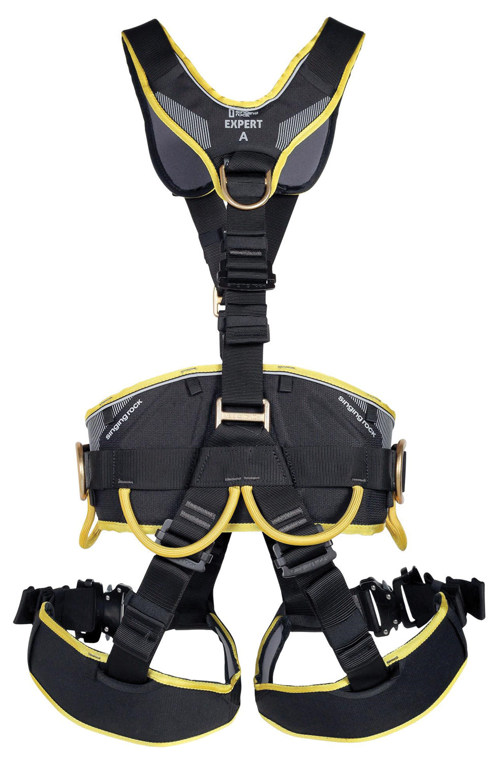 SINGING ROCK Sr E X Pert 3 D Steel Speed S - High-Performance Climbing Carabiner