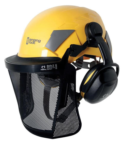 SINGING ROCK Safe Steel Mesh Visor for Enhanced Safety and Visibility