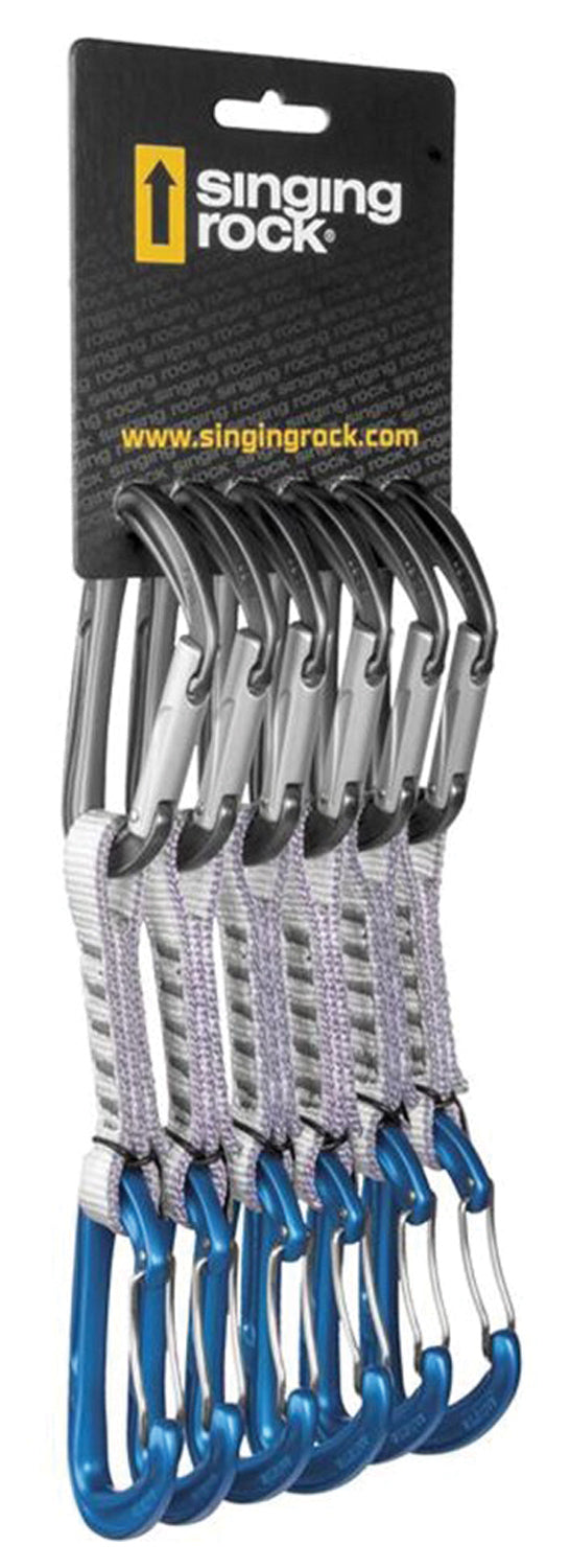 SINGING ROCK Colt 16 Quickdraw Mi X 6 Pack - Durable Climbing Gear