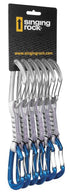 SINGING ROCK Colt 16 Quickdraw Wire 6 Pack - Durable and Lightweight Climbing Gear