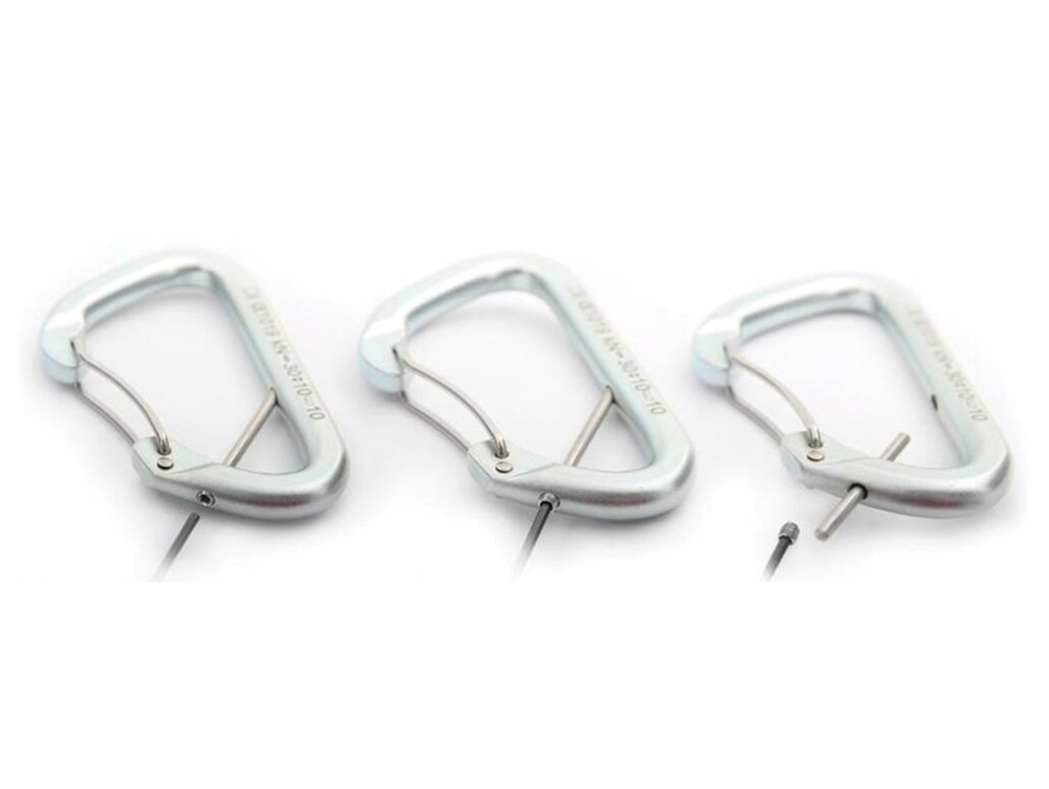 SINGING ROCK Artwall Steel D Carabiner - Durable and Versatile Climbing Gear