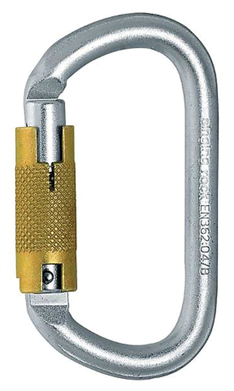 SINGING ROCK Steel Oval Carabiner 3 Al - Durable Climbing Gear