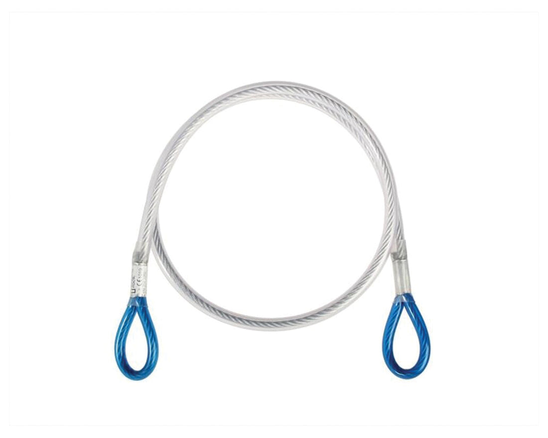 SINGING ROCK Steel Lanyard "I" 130 Cm - Durable Safety Gear for Climbing