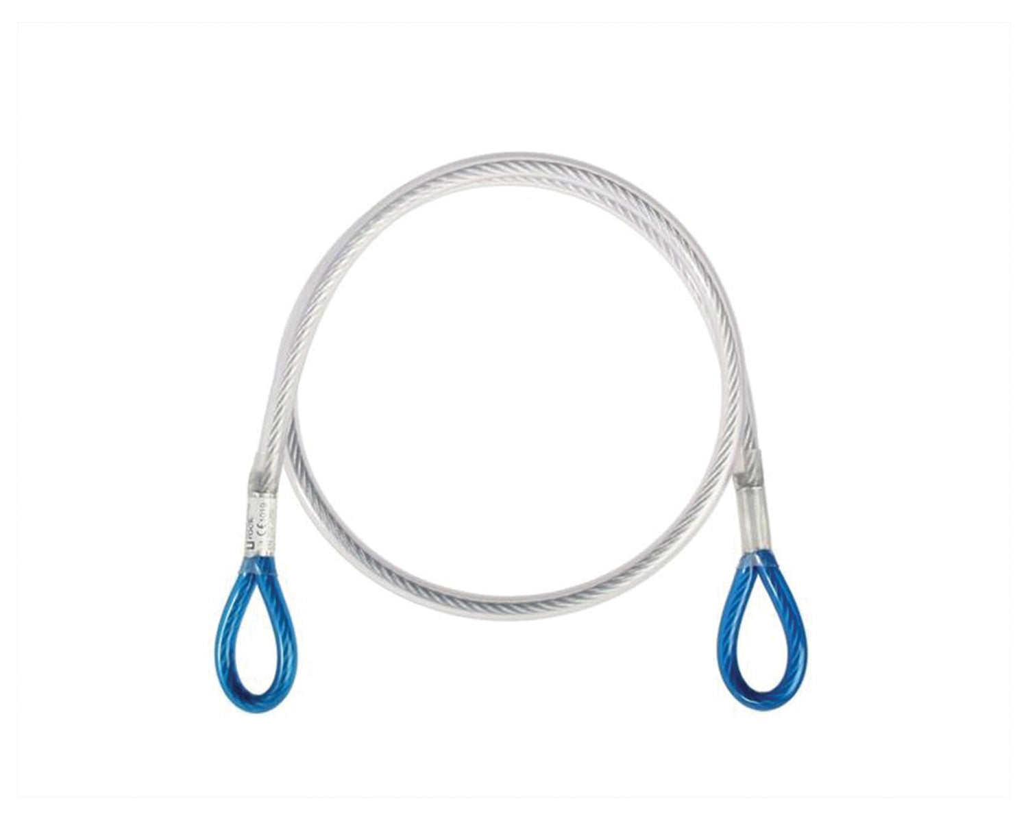 SINGING ROCK Steel Lanyard "I" 130 Cm - Durable Safety Gear for Climbing