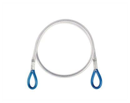 SINGING ROCK Steel Lanyard "I" 130 Cm - Durable Safety Gear for Climbing