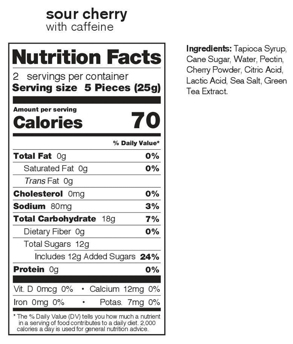 S PO Rt Chews Sour Cherry Caf