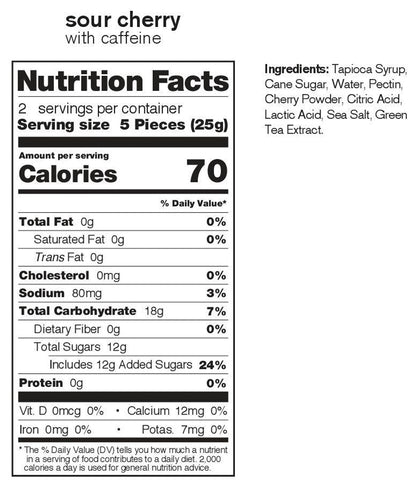 S PO Rt Chews Sour Cherry Caf
