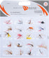 South Bend PO Pular Assortment 20 Pack of Fishing Flies