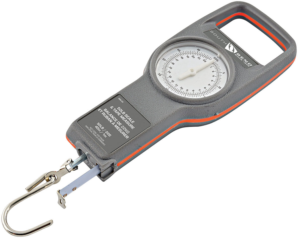 South Bend 50 Lb Scale &amp; Tape Measure - Perfect for Precision Measurements
