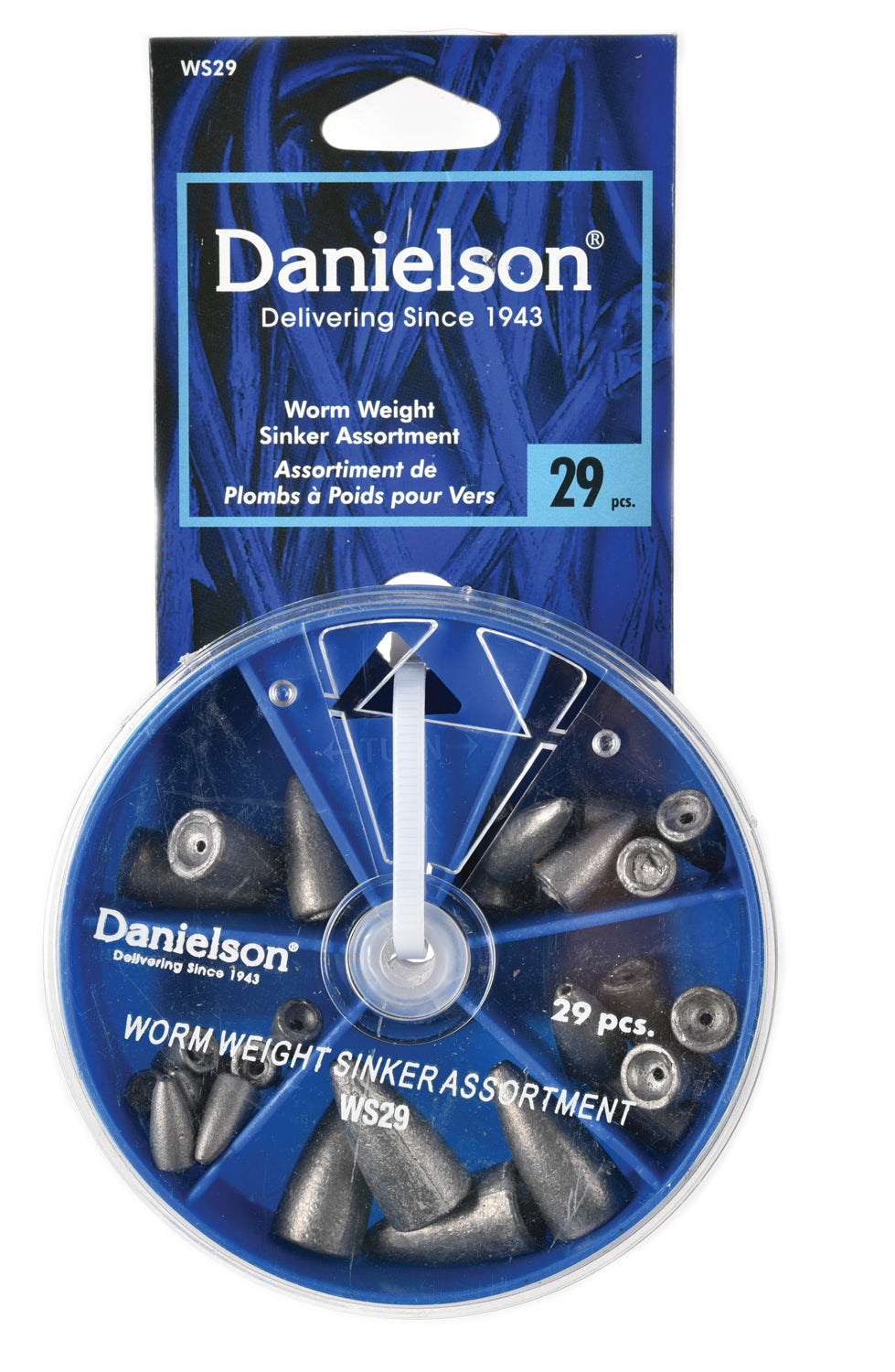DANIELSON Nylon Monofilament Clear 30 lb - Durable Fishing Line