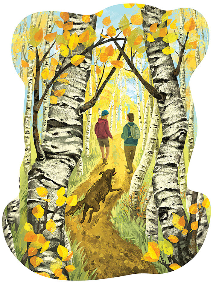 Hike Through Aspens