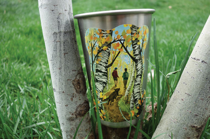 Hike Through Aspens
