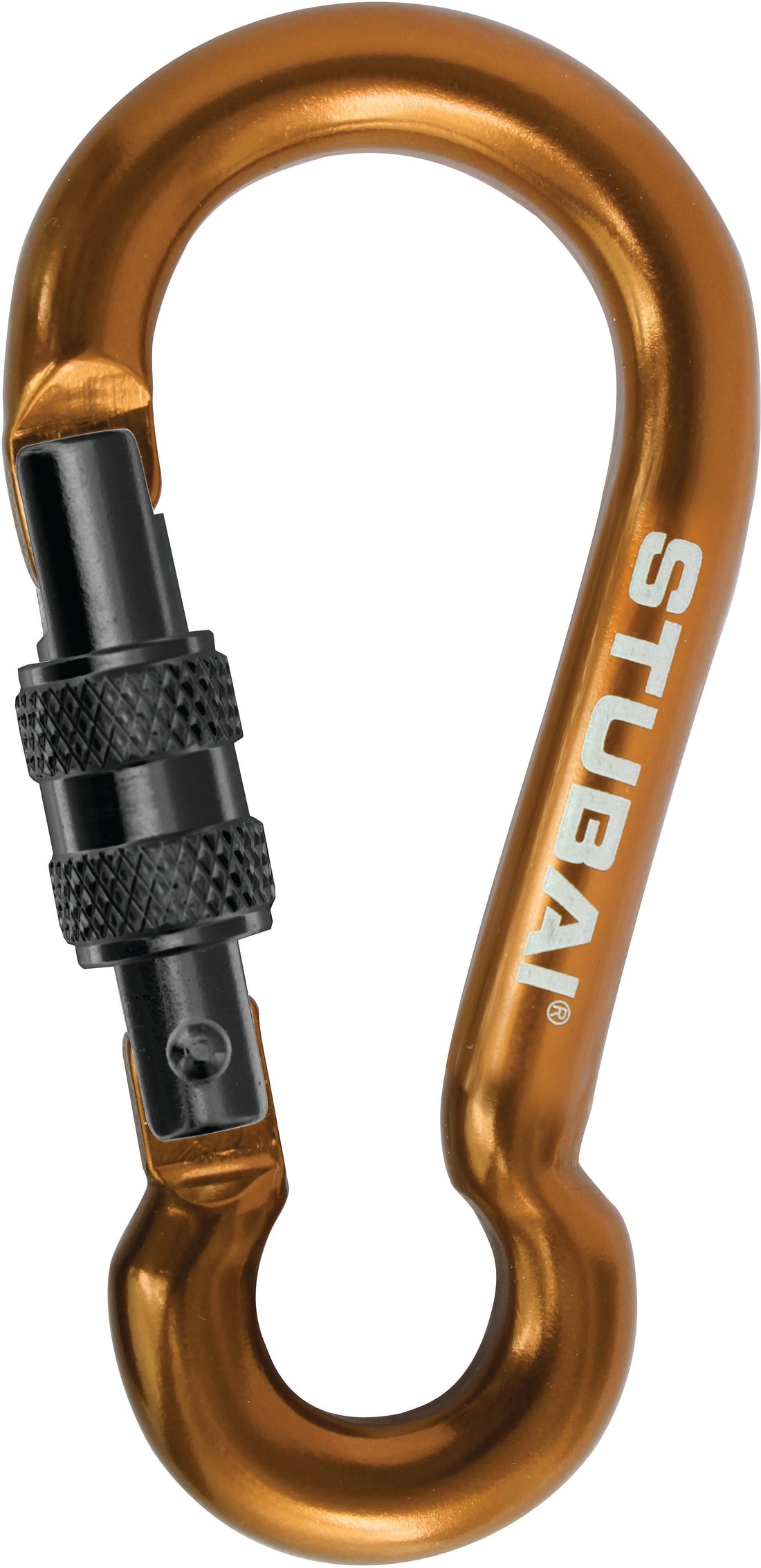 Stubai Minikarabiner Screw Gate OR - Compact Aluminum Carabiner for Climbing and Safety Gear