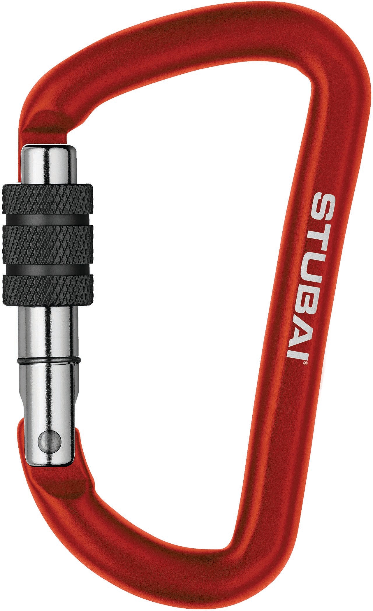 STUBAI Accessory Screw Gate Carabiner, Red - Model 434012
