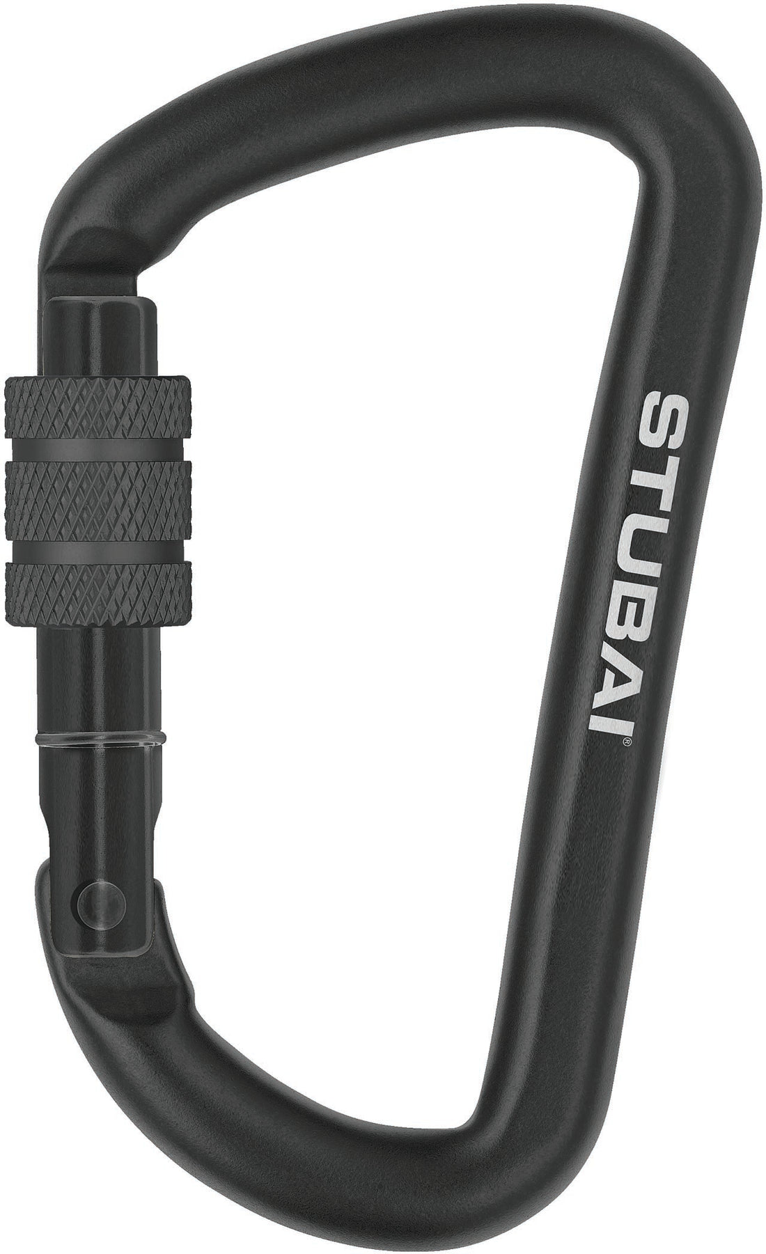 STUBAI Accessory Screw Gate Black - Durable Climbing Hardware