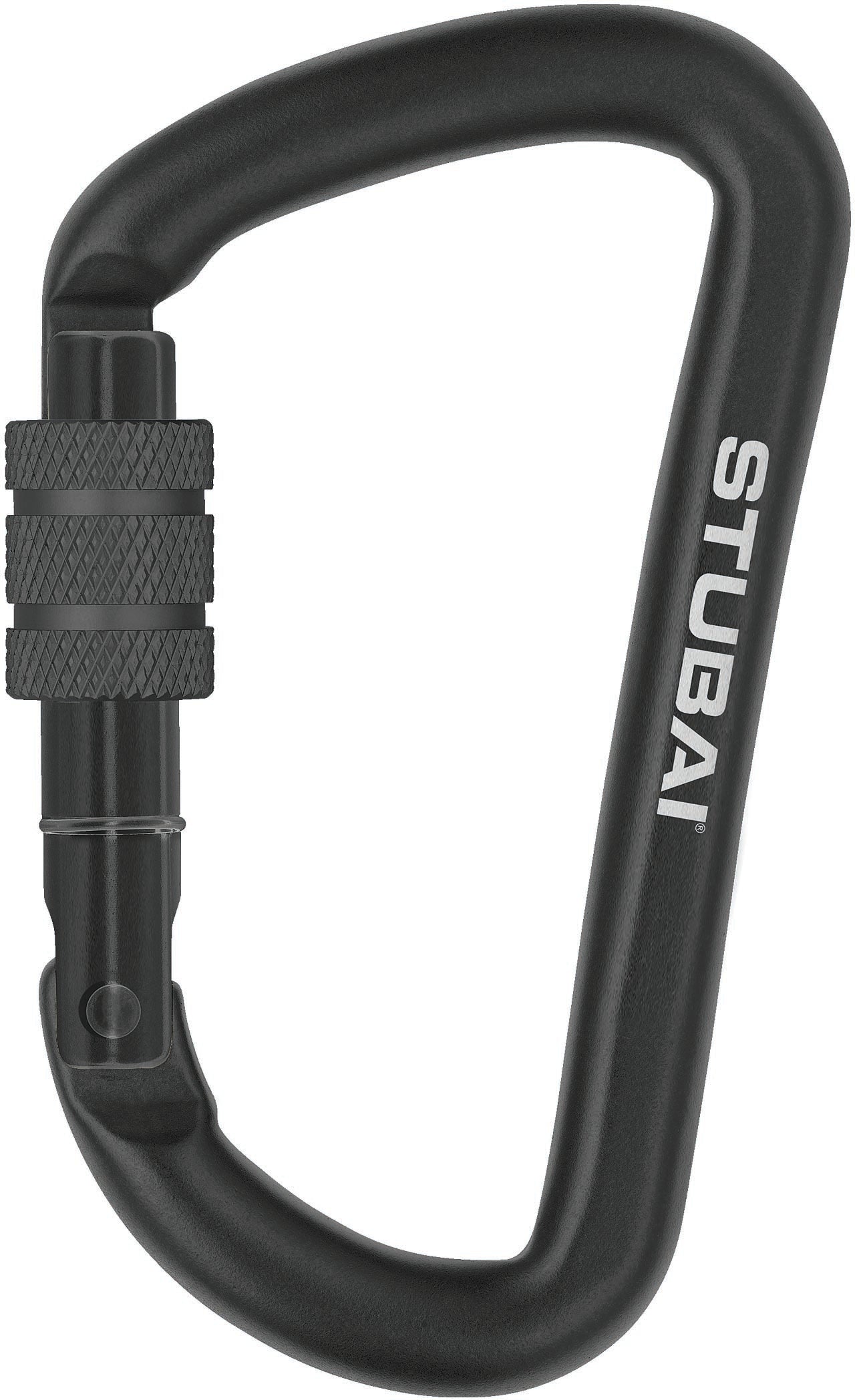 STUBAI Accessory Screw Gate Black - Durable Climbing Hardware