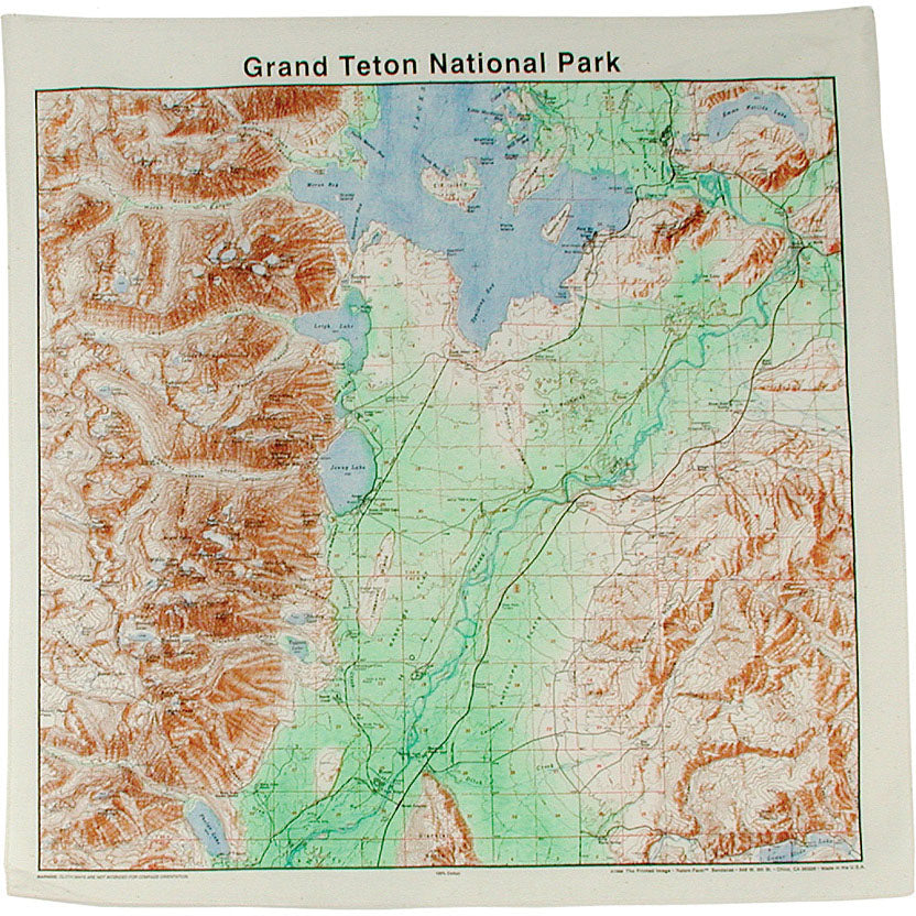 Grand Tetons To PO Bandana