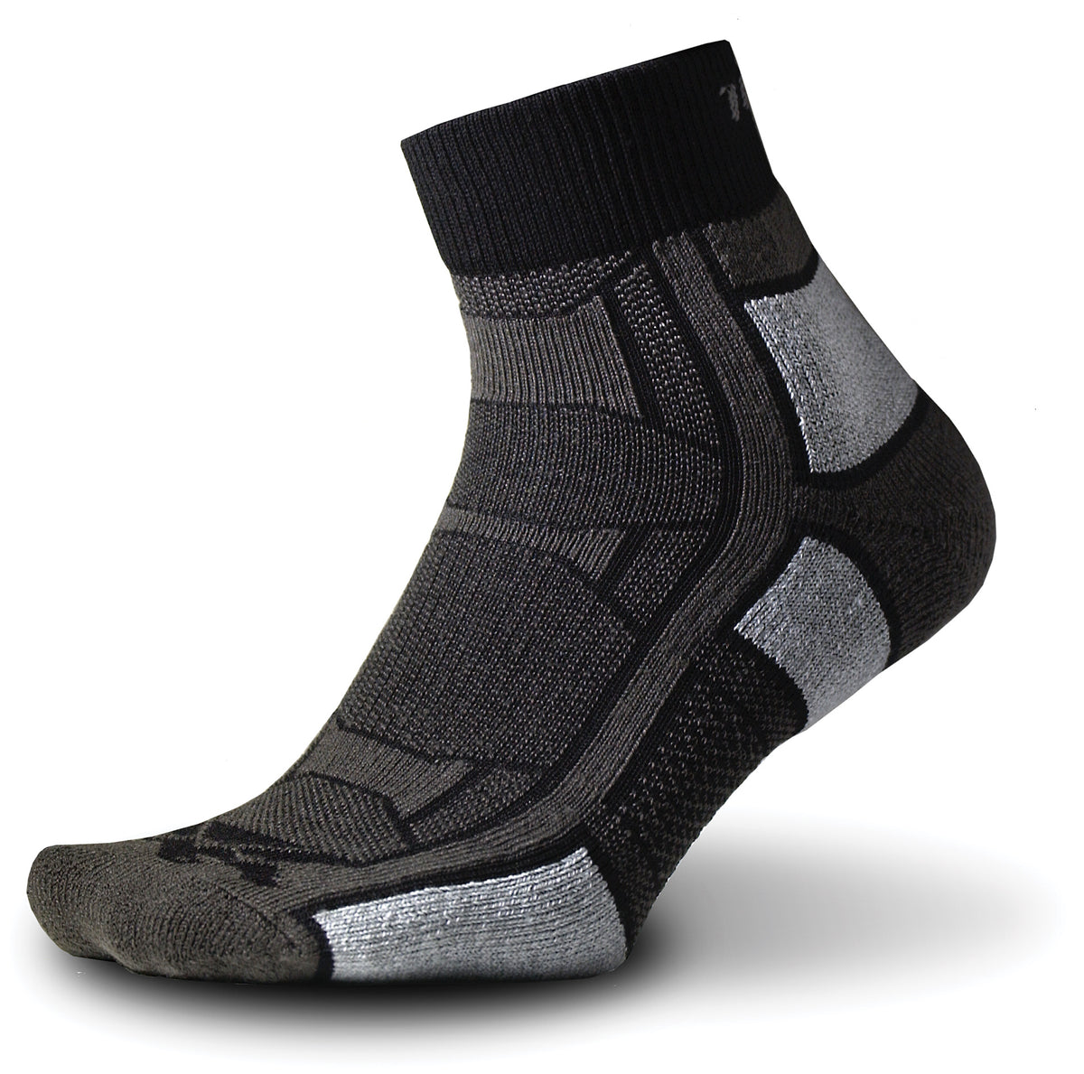 Thorlo Outdoor Athlete Lightweight Quarter Socks Black X-Small