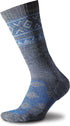 THORLO Outdoor Travel Lightweight Crew Socks - Blue, Size X Small