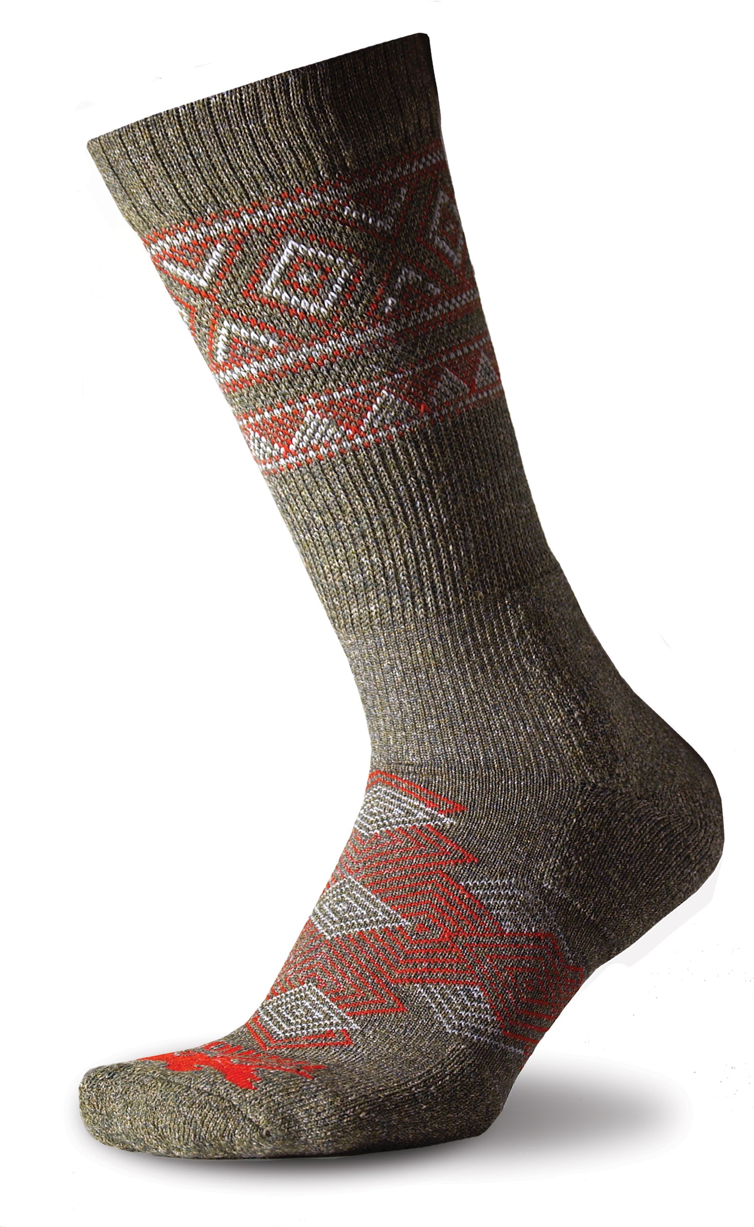 Thorlo Outdoor Travel Lightweight Crew Socks Red X-Small