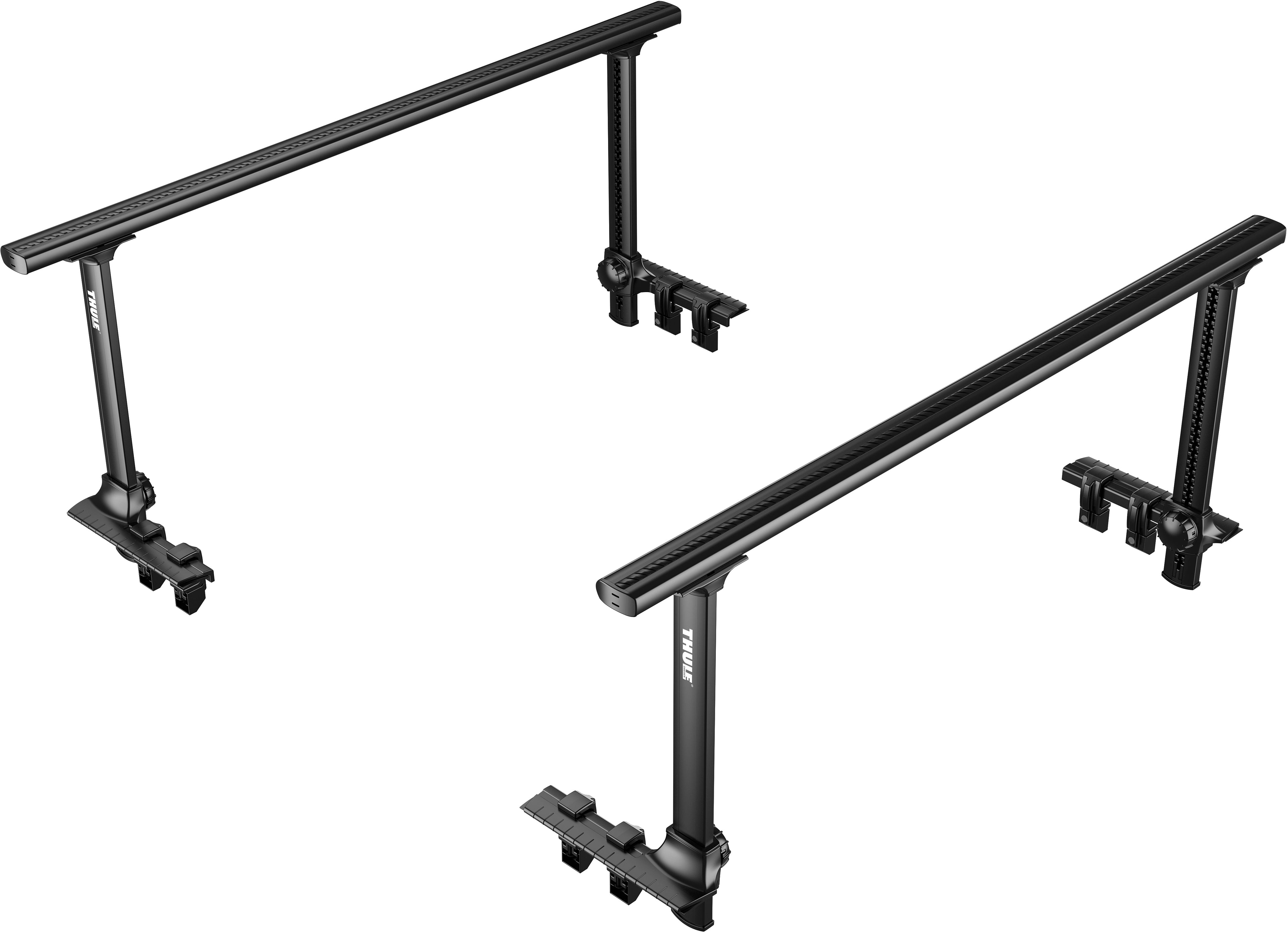 Thule X S Sporter Pro Black Truck Rack - Heavy-Duty Cargo Carrier for Pickup Trucks