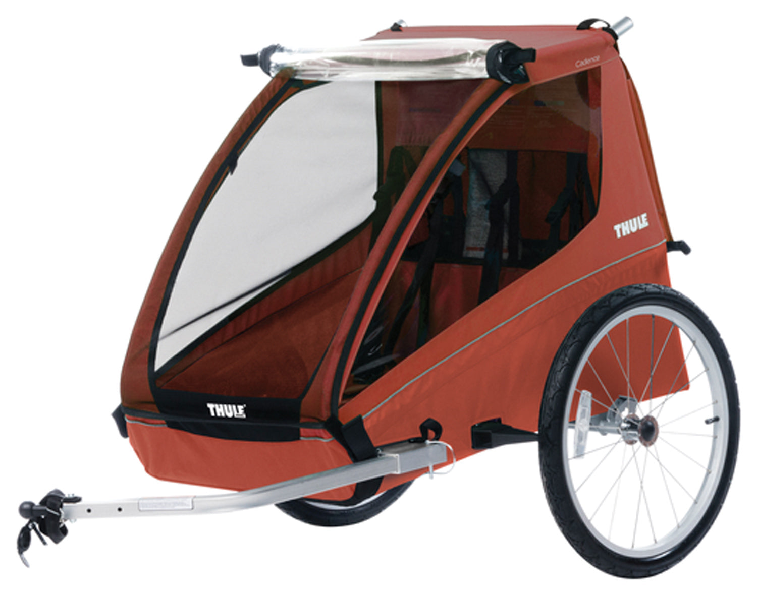 Thule Cadence Trailer in Red – Versatile Bike &amp; Cargo Carrier