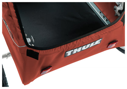Thule Cadence Trailer in Red – Versatile Bike &amp; Cargo Carrier
