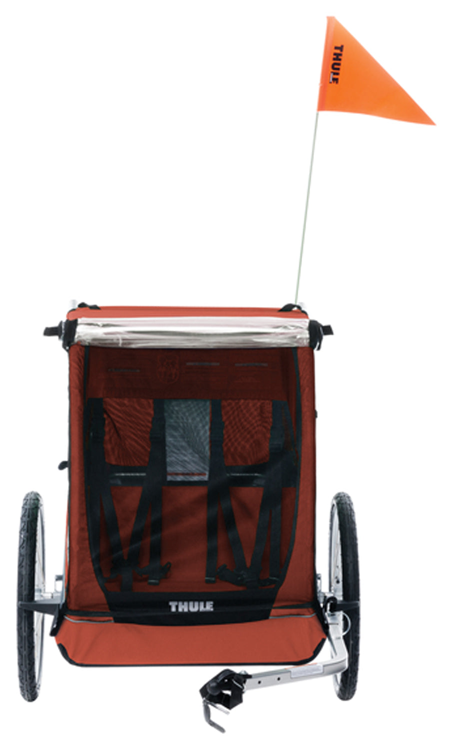 Thule Cadence Trailer in Red – Versatile Bike &amp; Cargo Carrier